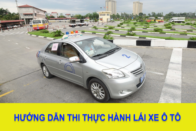 Thi thực hành lái xe ô tô hạng b2