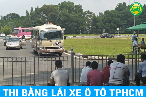 Thi bằng lái xe ô tô ở tphcm